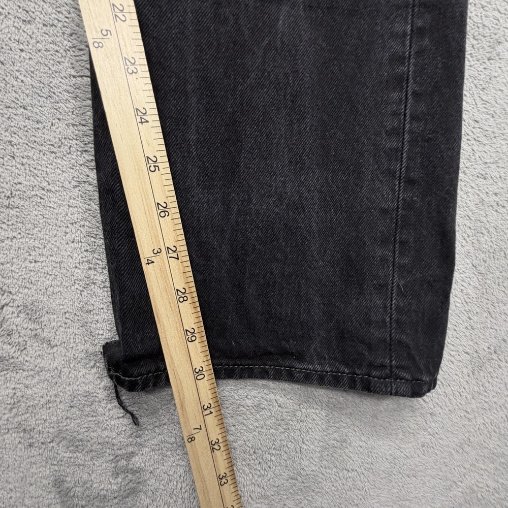 Levi 501 Jeans Mens Measured 37x30 Black - Picture 3 of 10